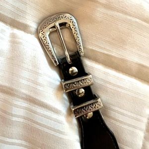 Men’s leather belt